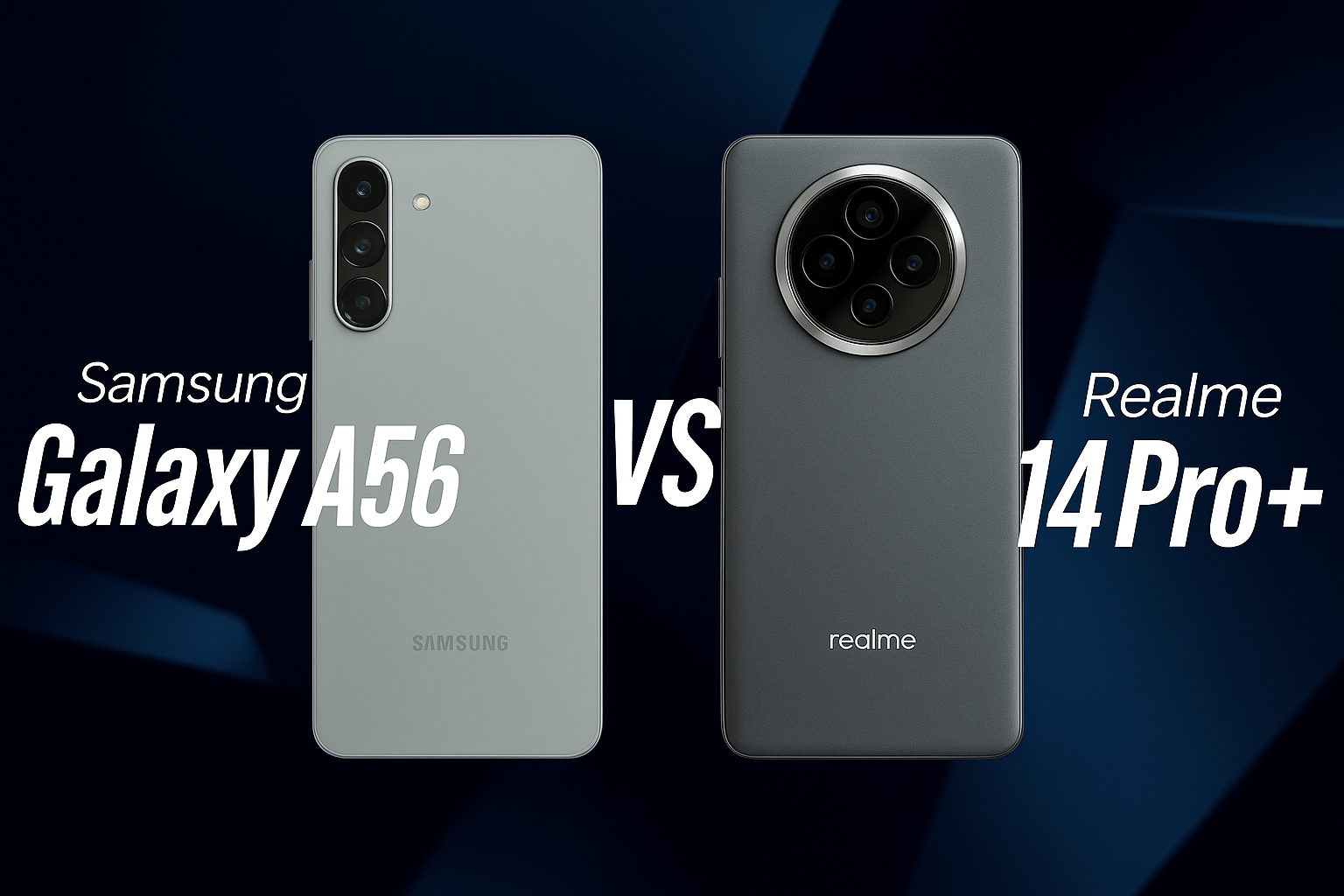 Realme 14 Pro Plus vs Galaxy A56